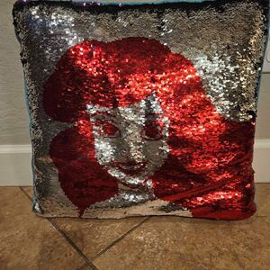 Disney Princess Sequin Reversible Pillow 18" x 19"